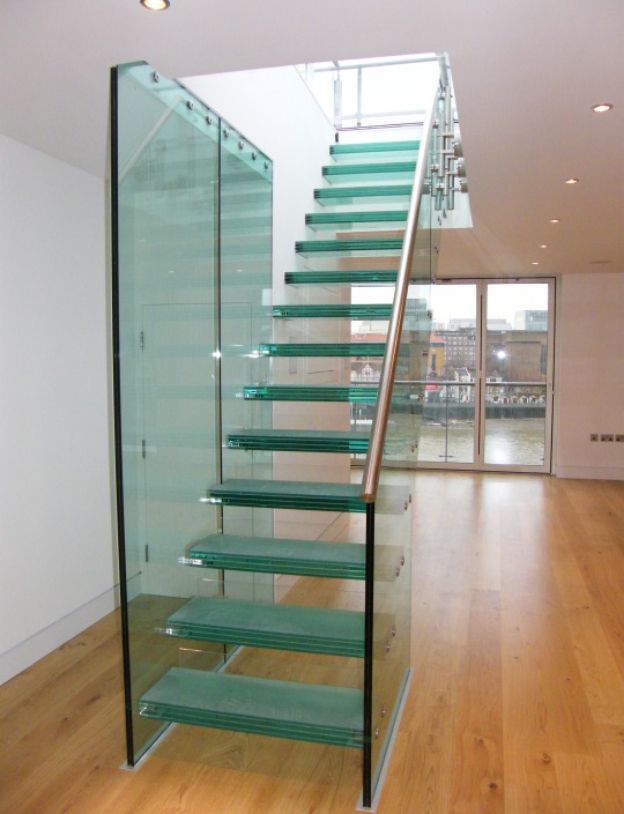 Glass StairsIf you are looking to create a contemporary feel, then glass stairs are a great option.